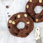 How to make Bagels coconut with chocolate