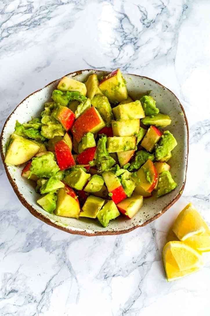 Gluten-Free Apple Avocado Salad [Paleo & DF] - What's in Our Pantry