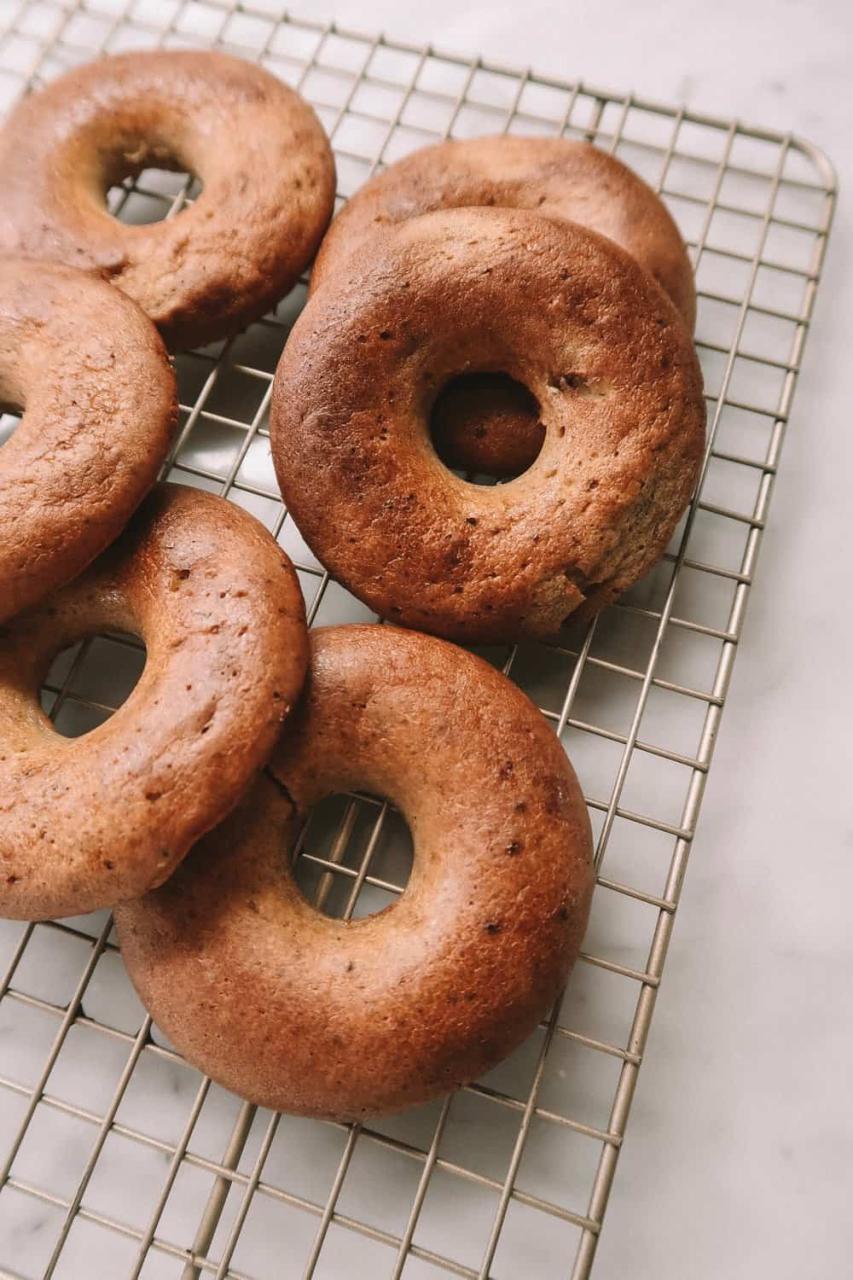 PALEO PUMPKIN BAGELS