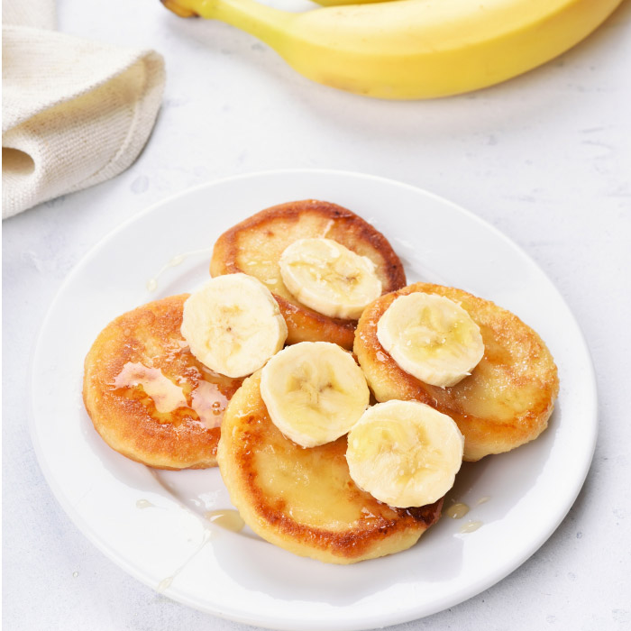 Banana fritters - Recipes - Snowflake