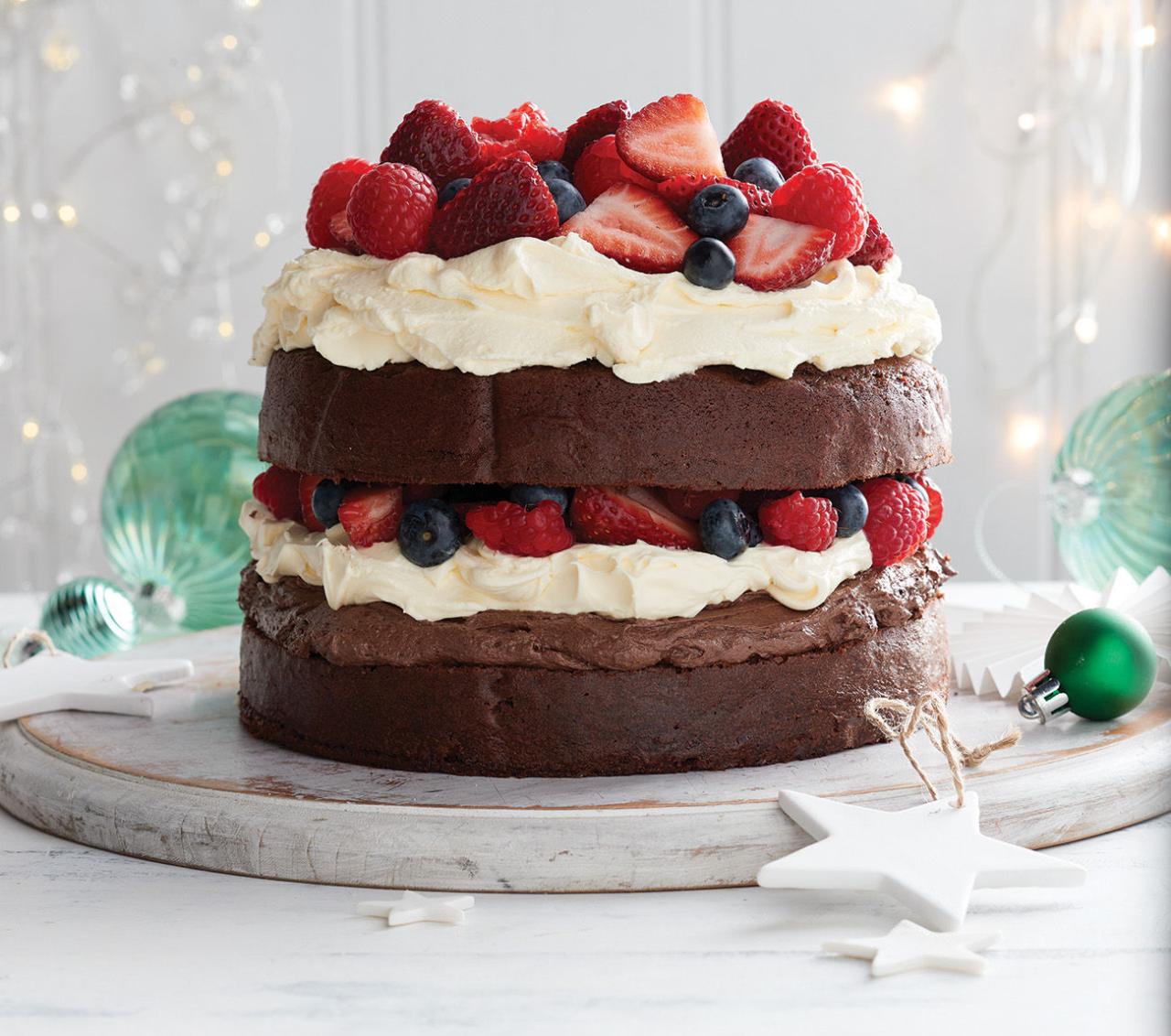 Foolproof Chocolate Cake With Whipped Cream And Fresh, 45% OFF