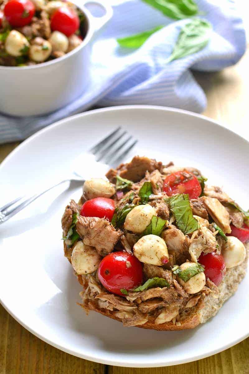 Caprese Tuna Salad – Lemon Tree Dwelling