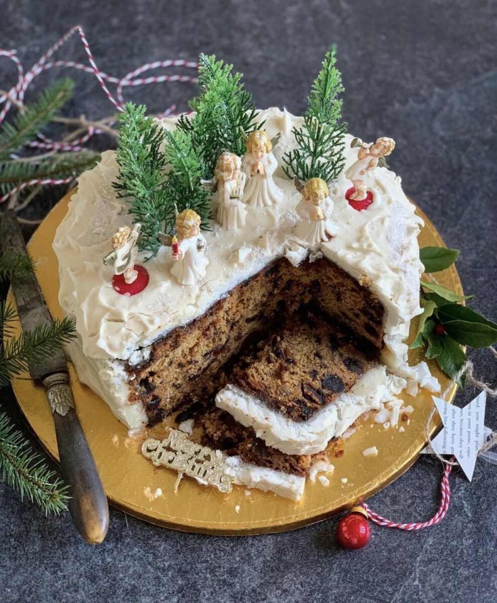 1920's BeRo Christmas Cake - Lavender and Lovage