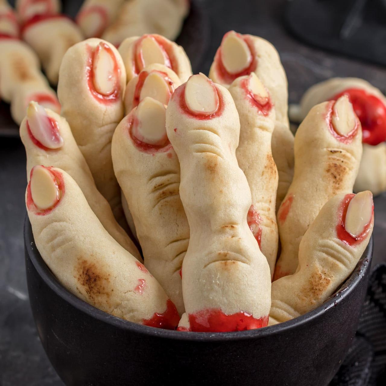 How to make Cookies Fingers witch