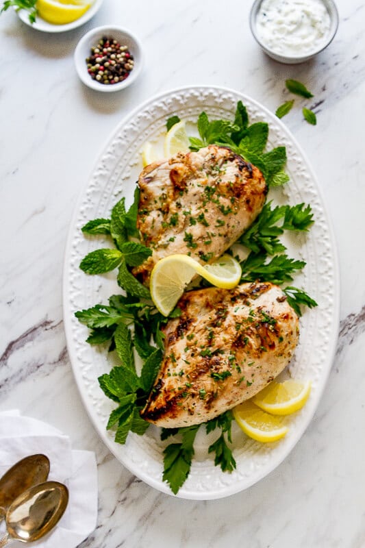 Greek Yogurt Marinated Chicken