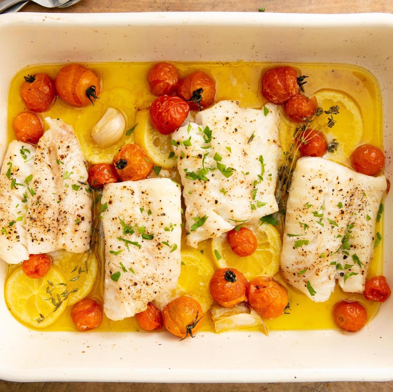 Best Easy Baked Cod Recipe - How to Make Baked Cod