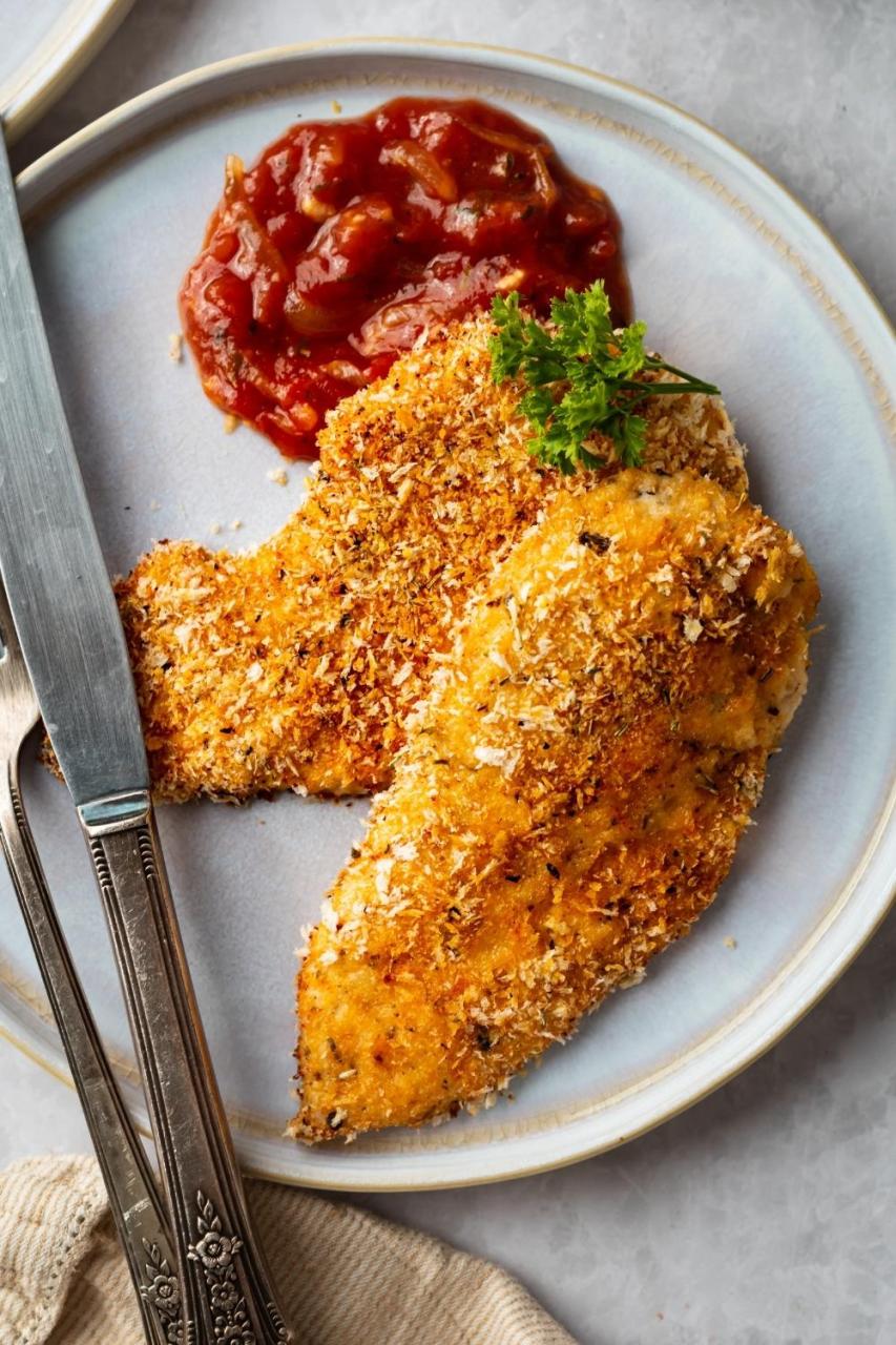 Panko Breaded Chicken Recipe