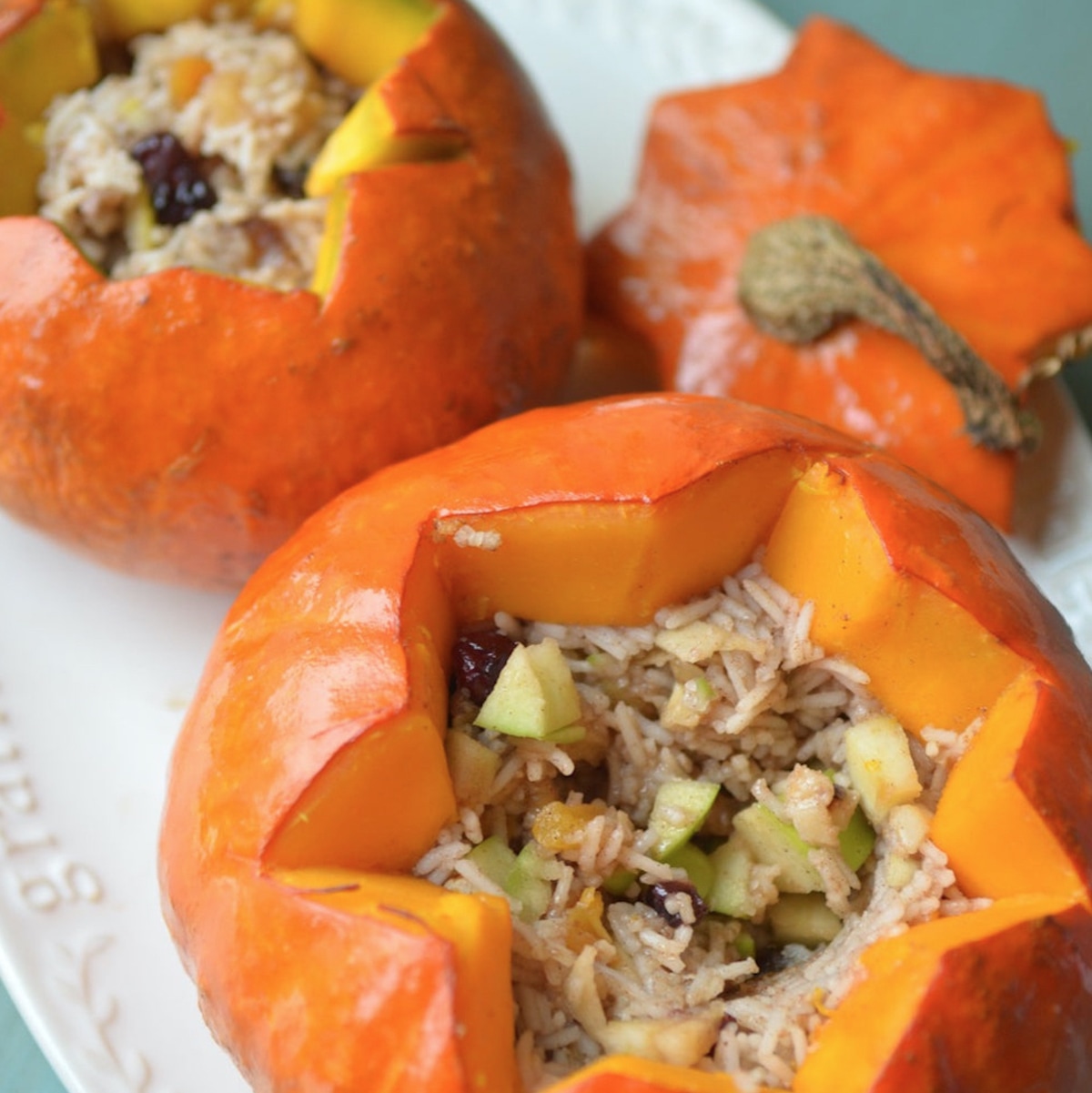 Ghapama (Armenian Stuffed Pumpkin) | The Stuffed Grape Leaf