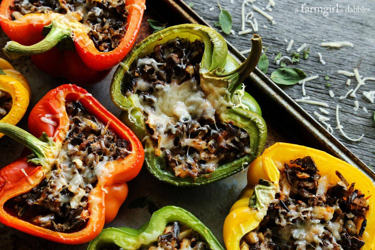 Stuffed Peppers with Rice