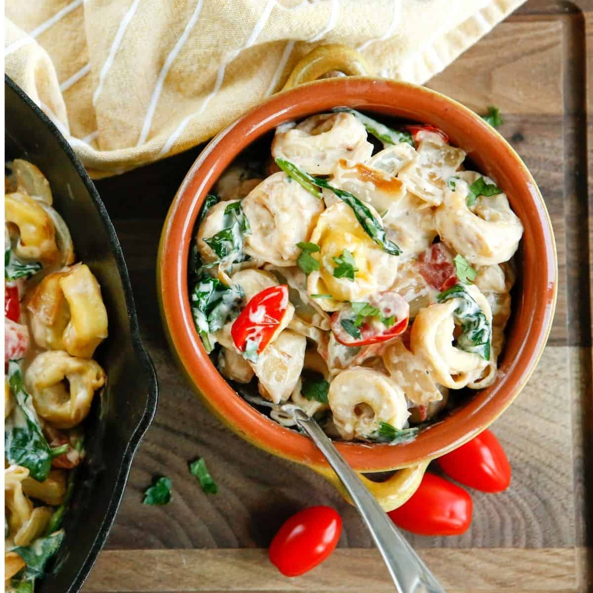 Tortellini Alfredo With Spinach Everyday Eileen, 51% OFF