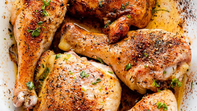 Oven Roasted Chicken Pieces